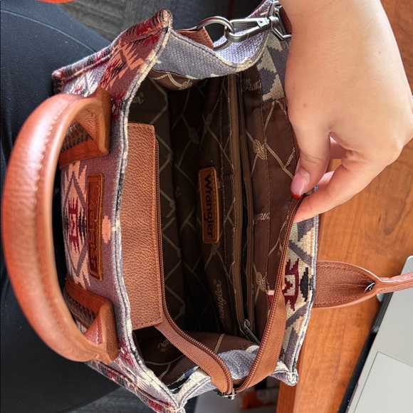 Wrangler Women's Mini Bag with Aztec Design - Multicolor - Picture 3 of 6
